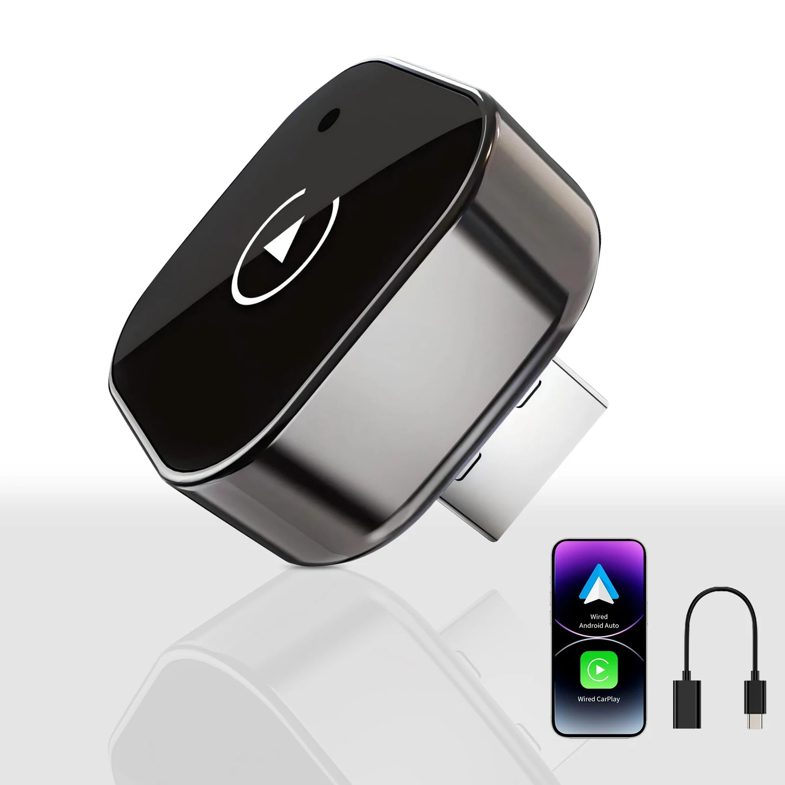 2 in 1 Wireless Apple CarPlay & Android Auto Wireless Adapter