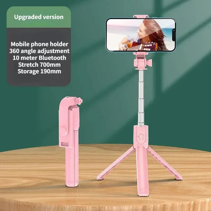 VIKEFON Selfie Stick Tripod with Bluetooth Remote for Photography
