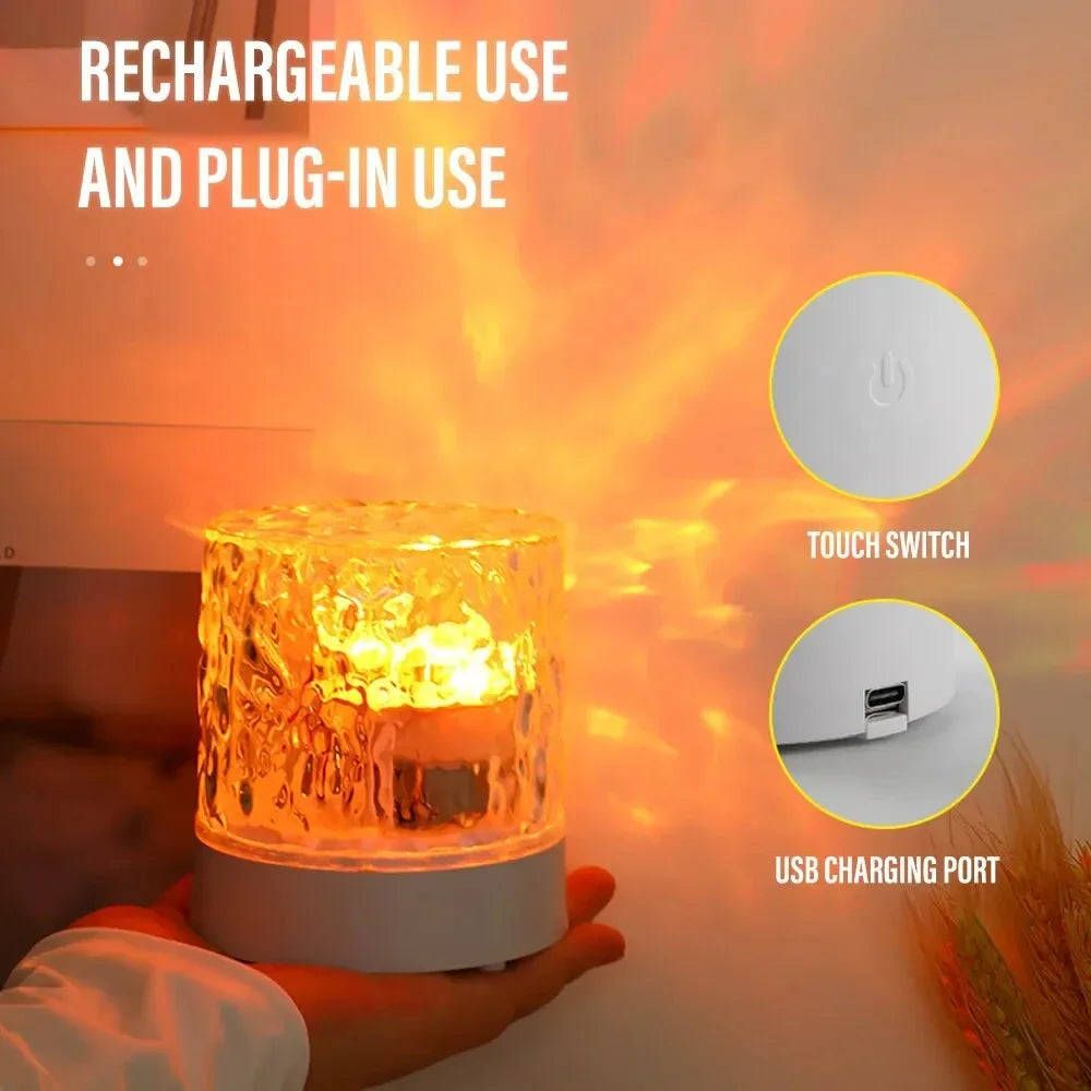 Serene Ocean Wave Nightlight