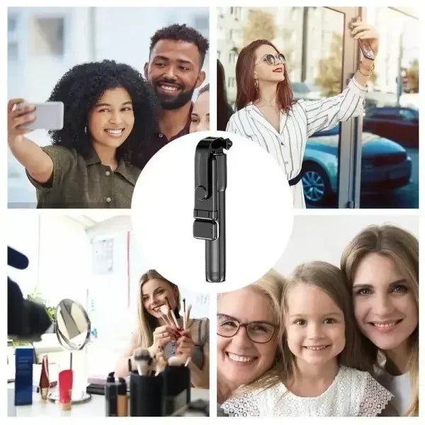 VIKEFON Selfie Stick Tripod with Bluetooth Remote for Photography