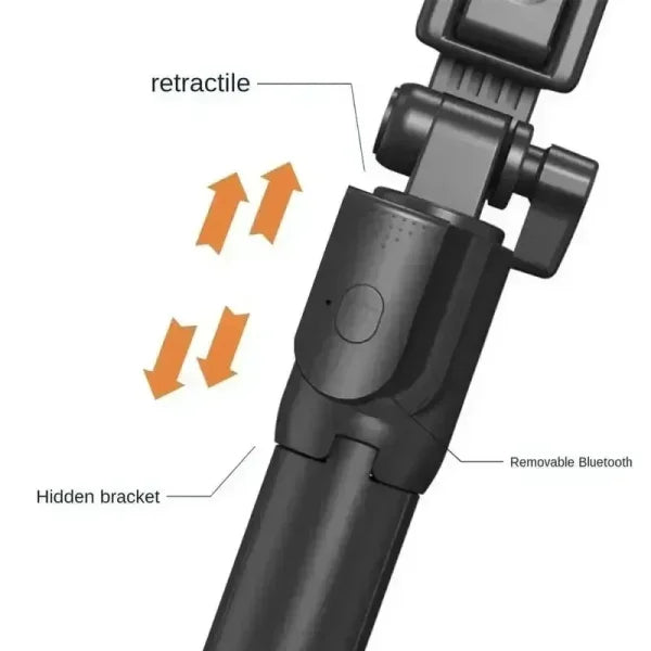 VIKEFON Selfie Stick Tripod with Bluetooth Remote for Photography